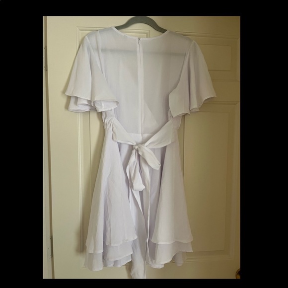 2 FOR $15 SALE!! *ADD TO BUNDLE* White Mini/MIDI Dress - Picture 4 of 4